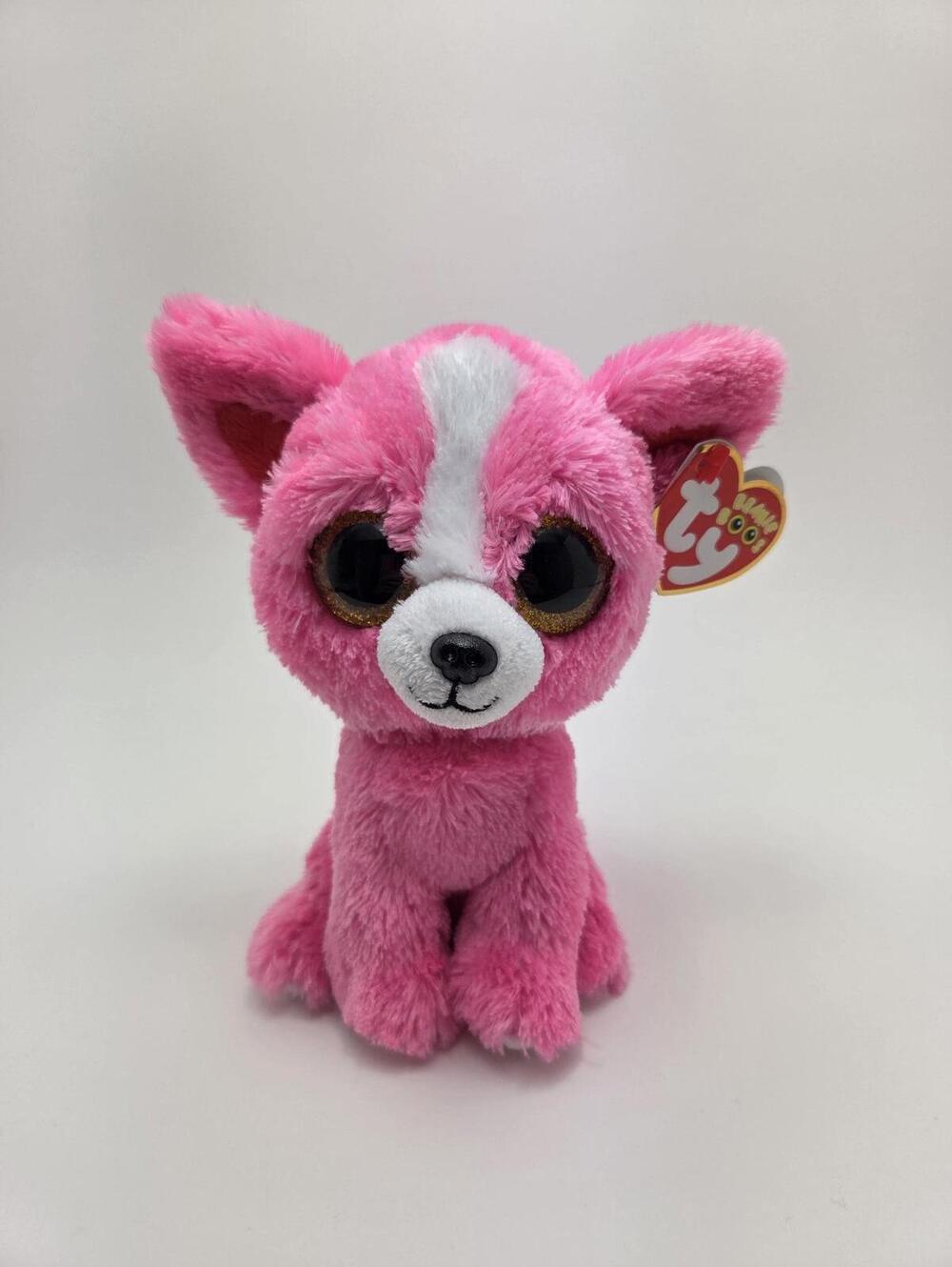 Ty Beanie Boo “Pashun” the Hot Pink Chihuahua - Gift Show Exclusive (6 inch)